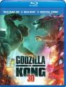 Godzilla vs. Kong 3D (Blu ray 3D + Blu-ray + Digital HD)